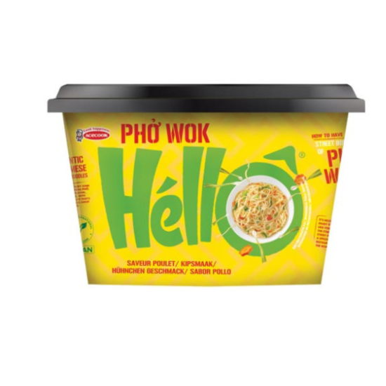 Pho Wok Instantreisnudeln – Hühnchengeschmack glutenfrei ★